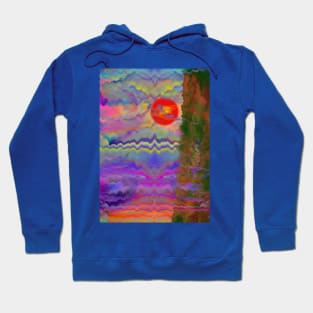 Mountain sunset Hoodie